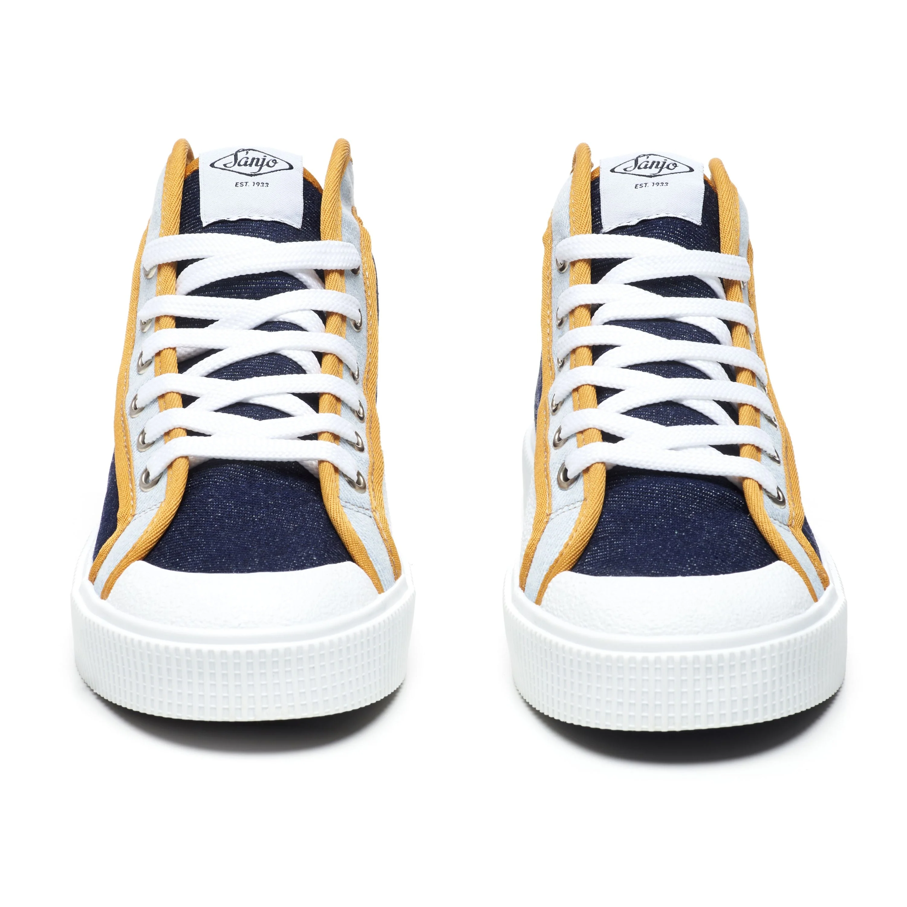Sanjo K100 // Denim & Yellow - Image 3