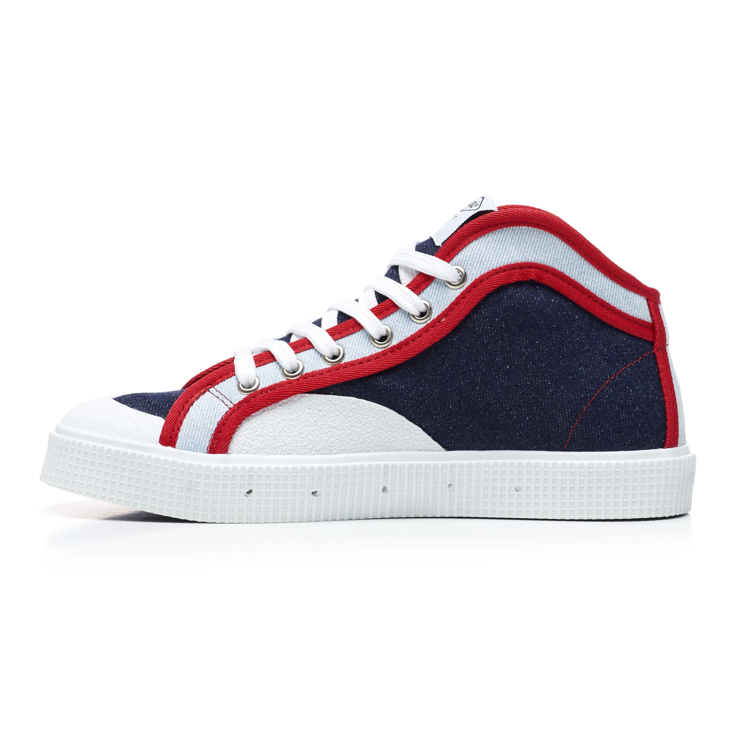 Sanjo K100 // Denim & Red - Image 4