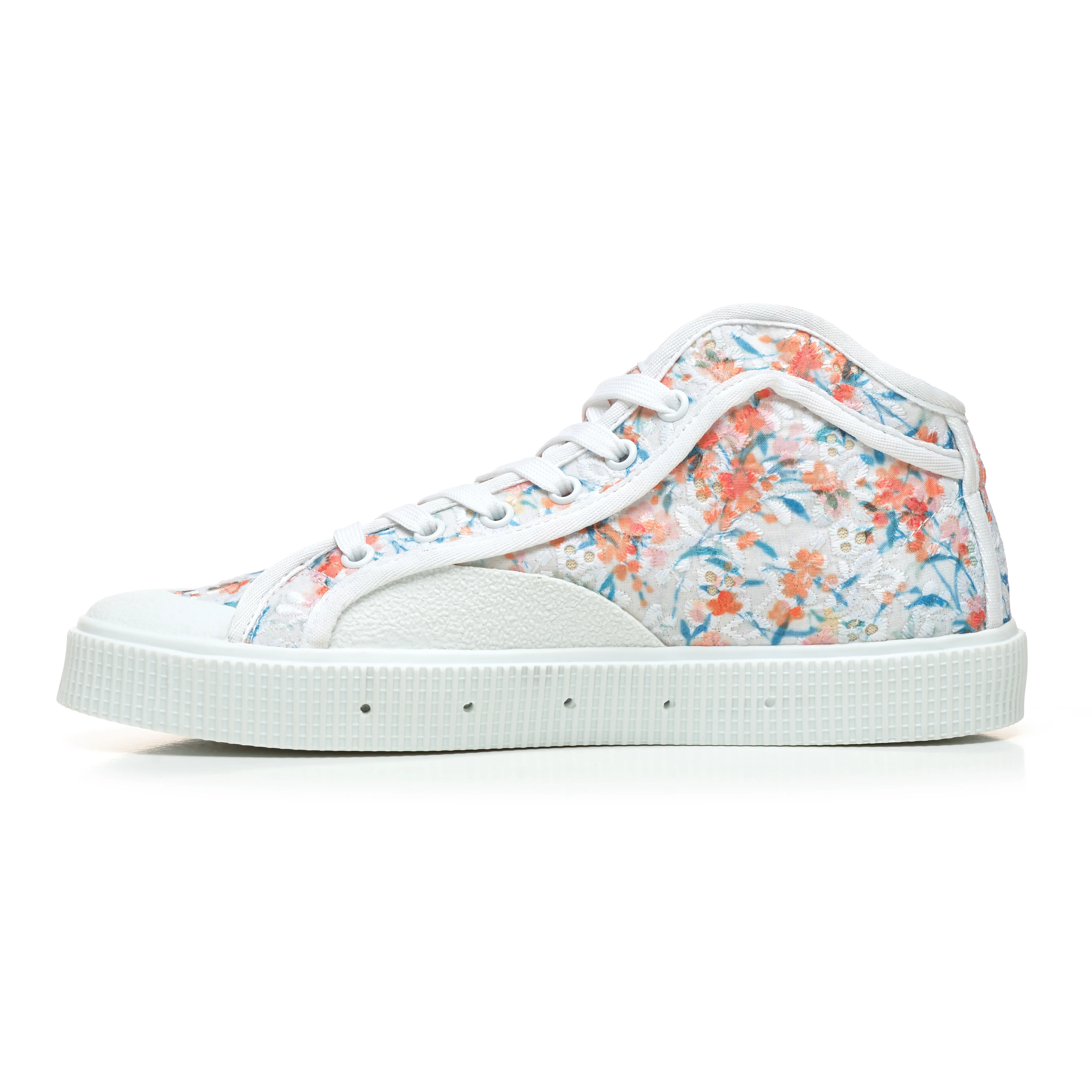 Sanjo K100 Wild Flowers // White Orange - Image 4
