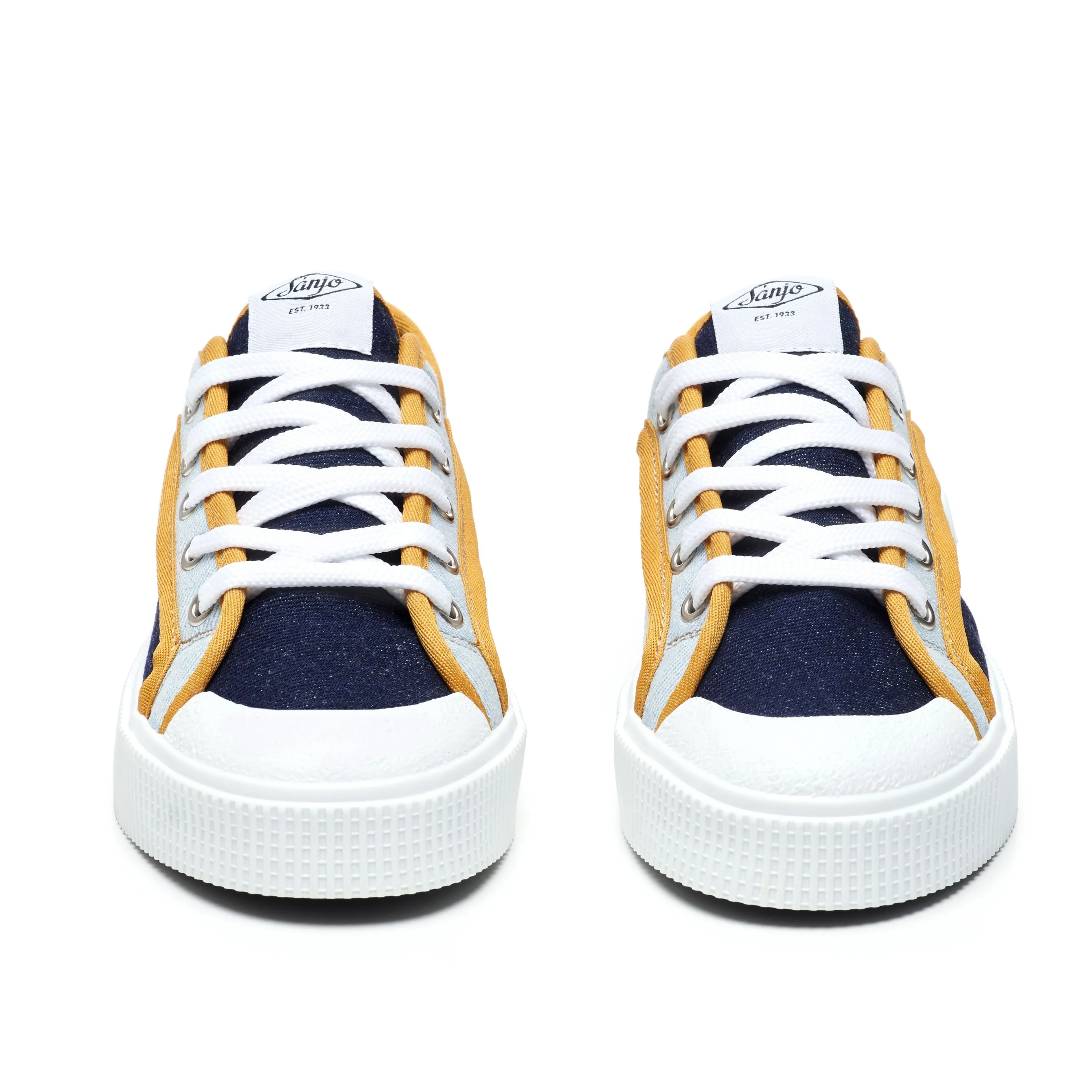 Sanjo K200 // Denim & Yellow - Image 3
