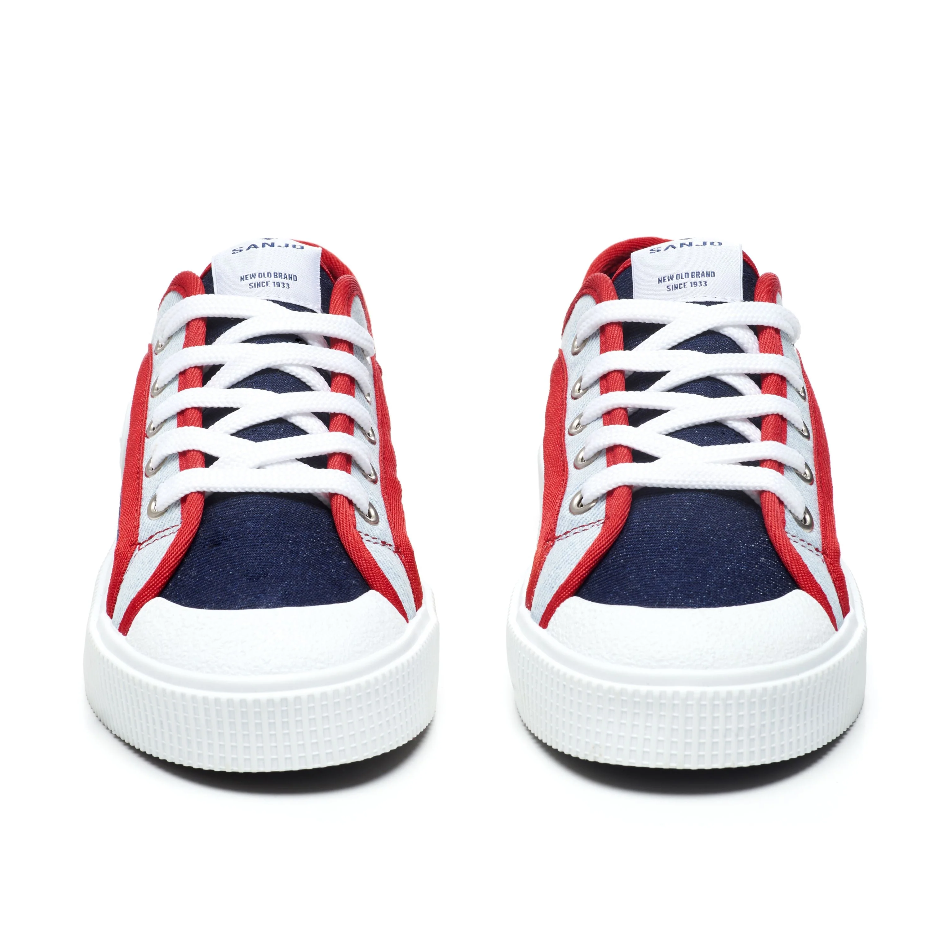 Sanjo K200 // Denim & Red - Image 3