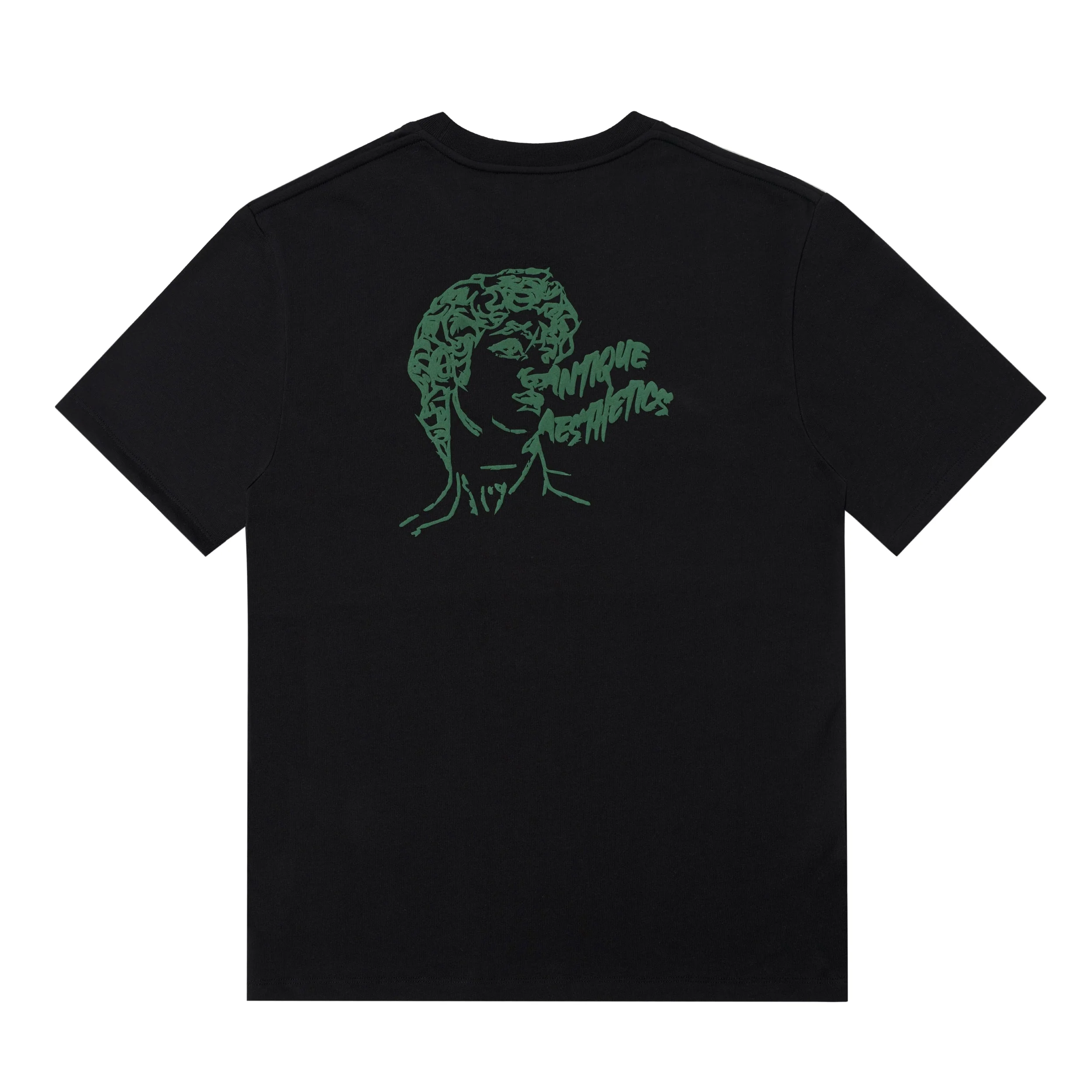 Sanjo Antique Aesthetique T-shirt // Black - Image 4
