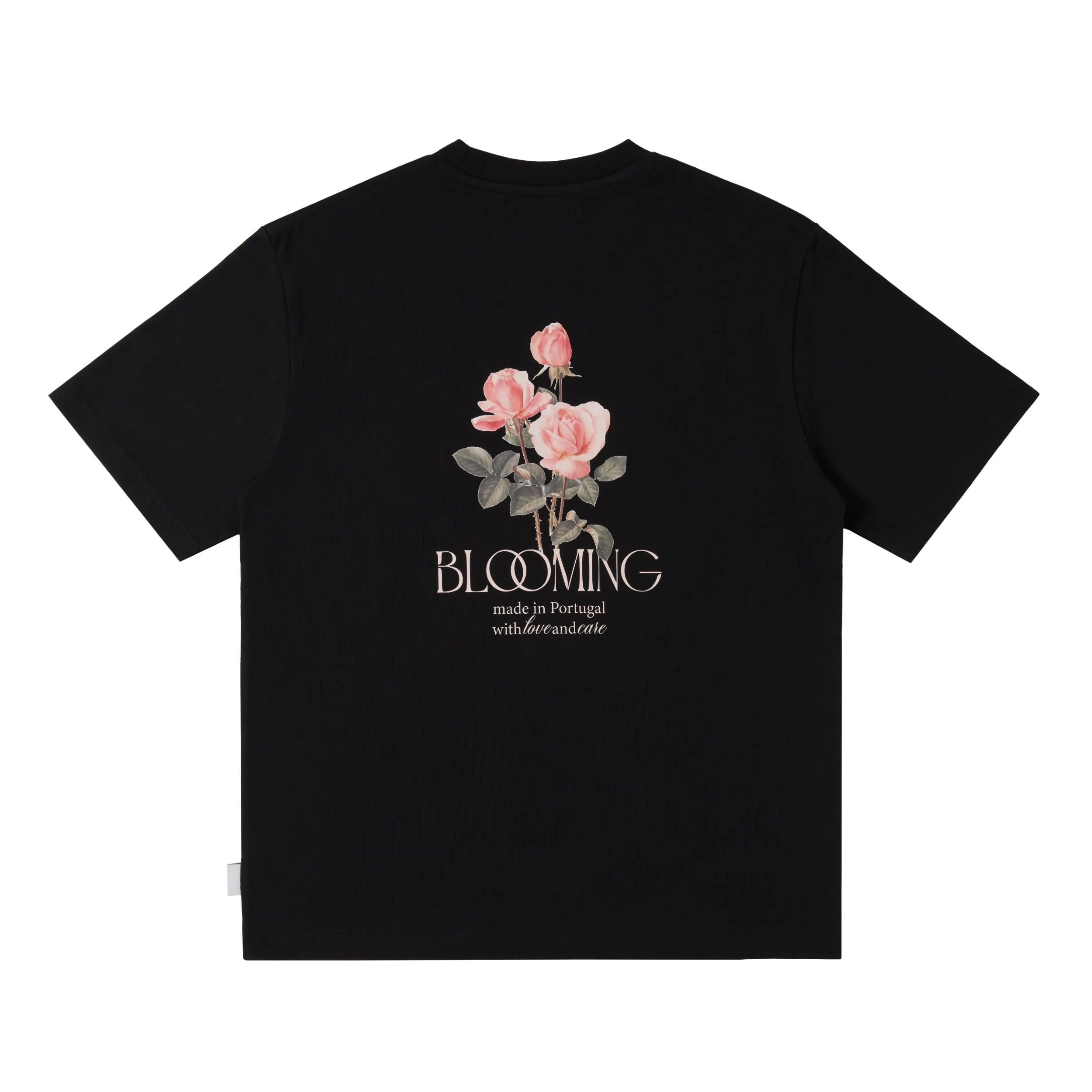 Sanjo Blooming T-shirt // Black - Image 3