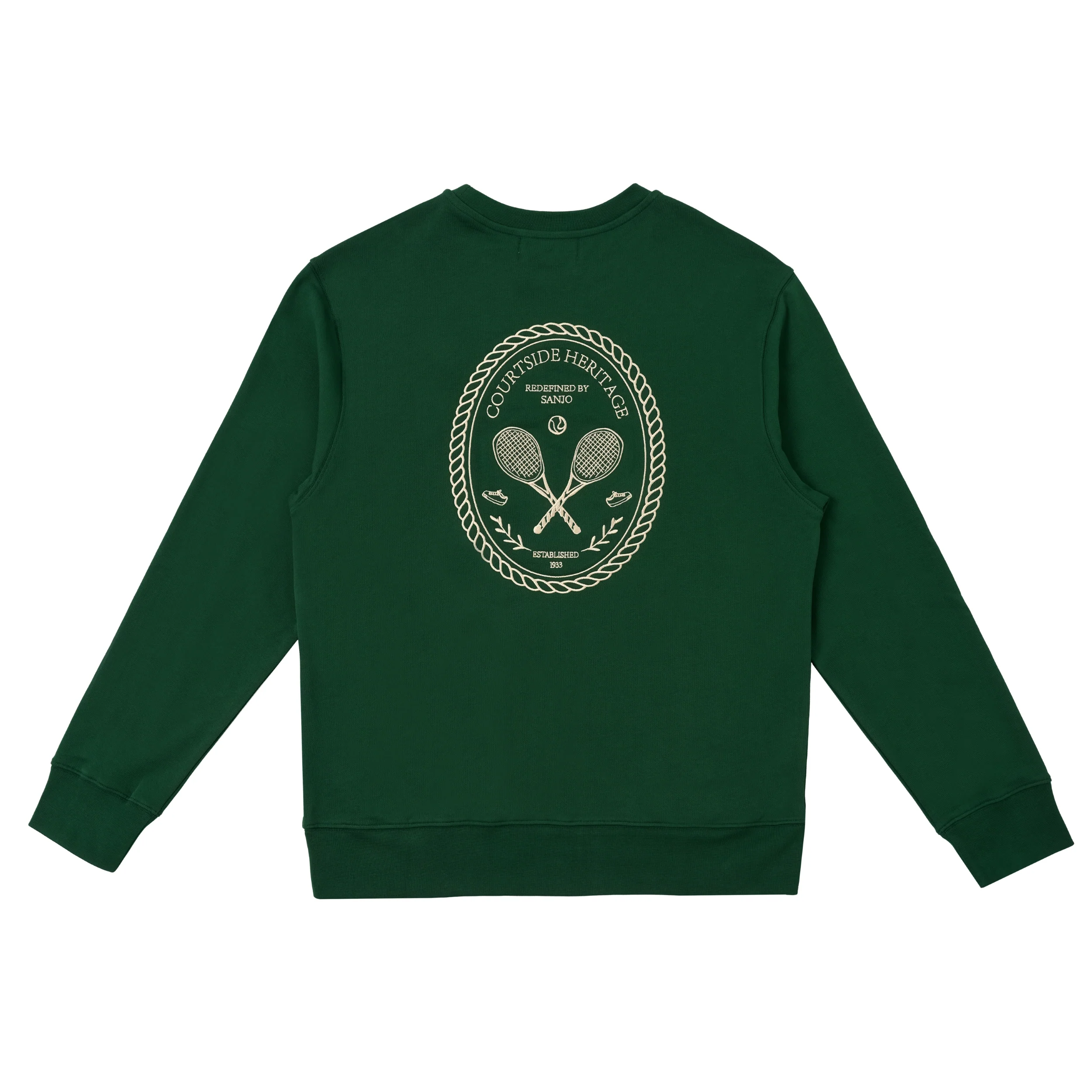 Sanjo Courtside Sweat // Green - Image 4