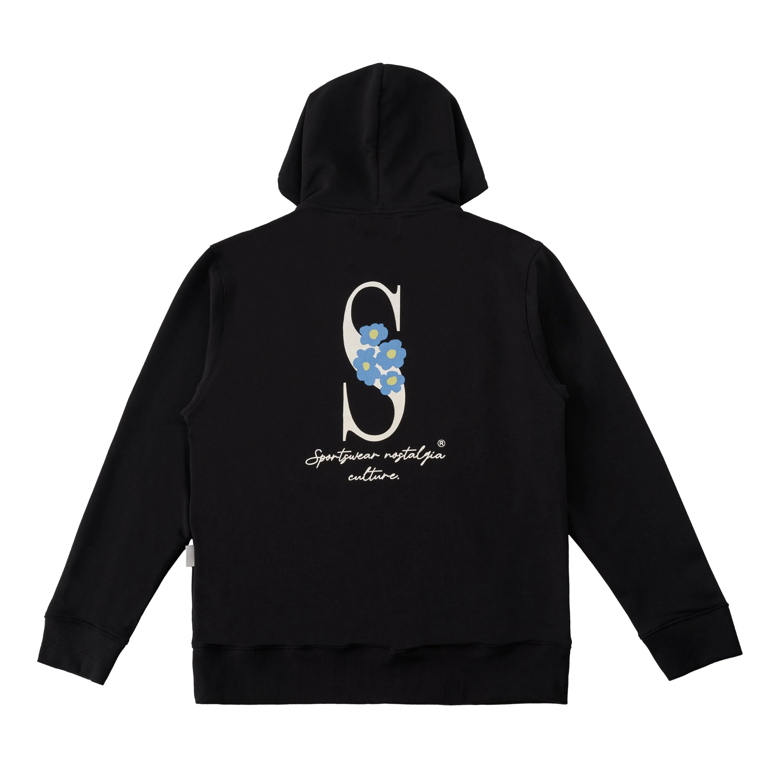 Sanjo Embroidery Nostalgia Hoodie // Black - Image 3