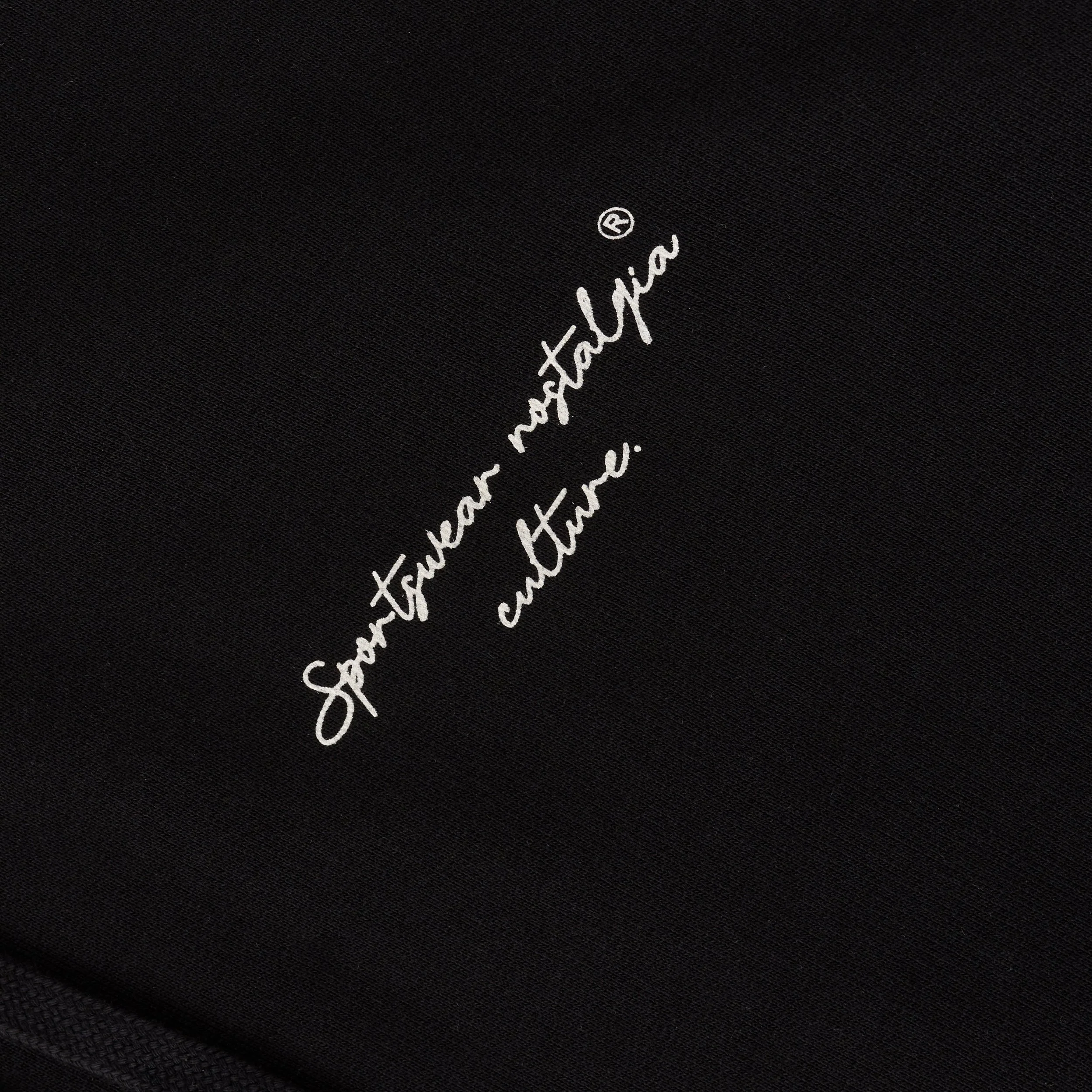 Sanjo Embroidery Nostalgia Hoodie // Black - Image 4