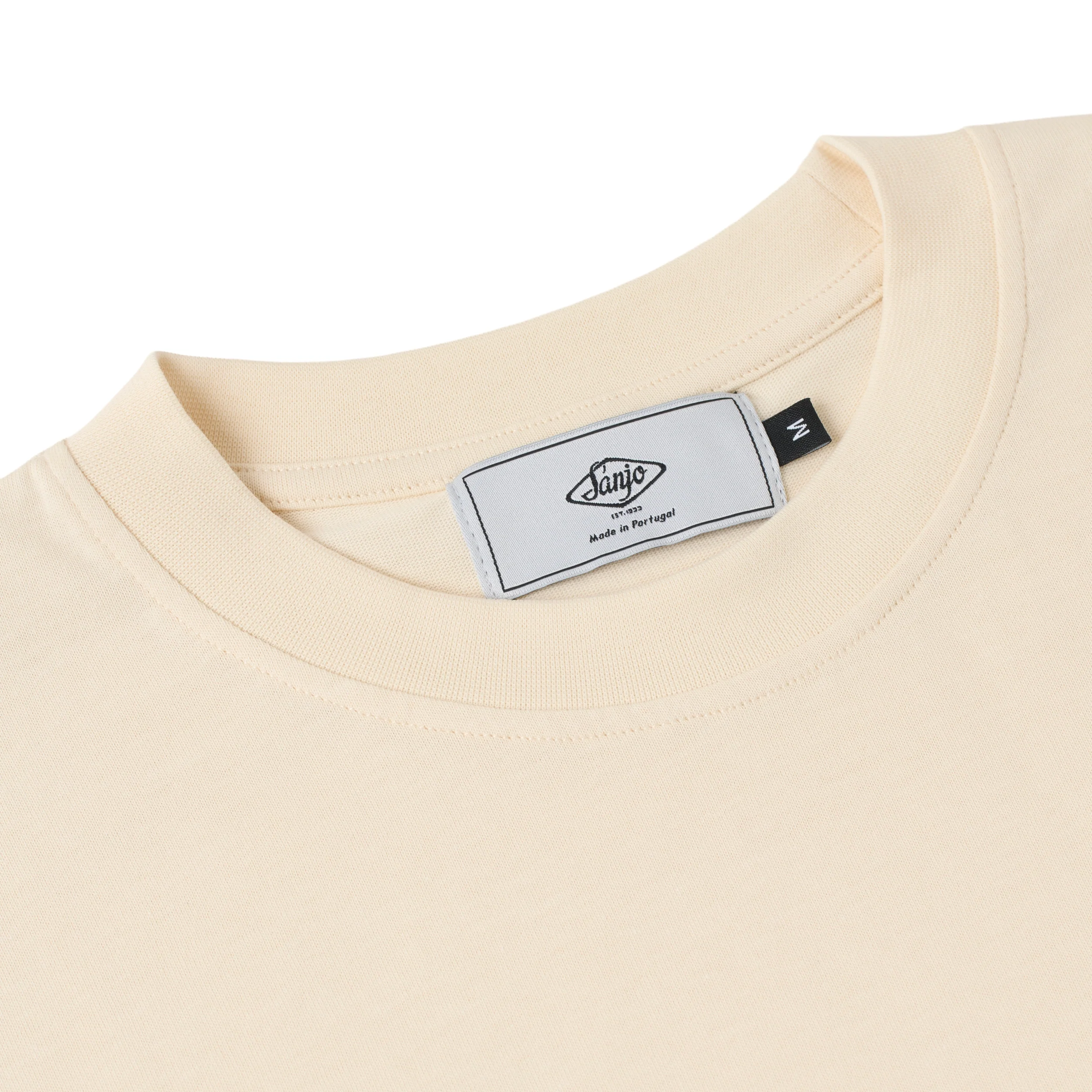 Sanjo Quiet Place T-shirt // Ecru - Image 5