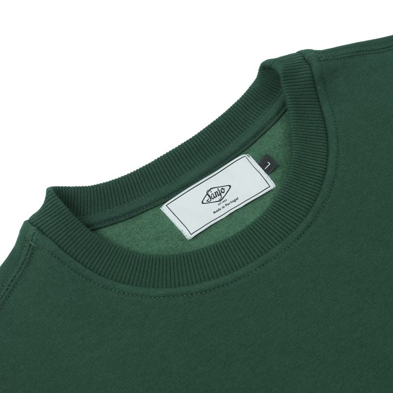 Sanjo K100 Patch Sweat // Green - Image 3