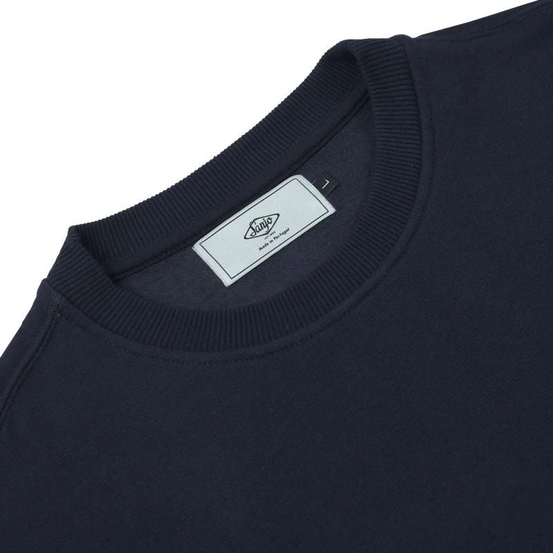 Sanjo K100 Patch Sweat // Navy - Image 3