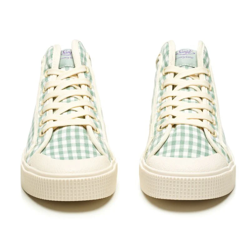 Sanjo K100 Vichy // Pastel Green - Image 3