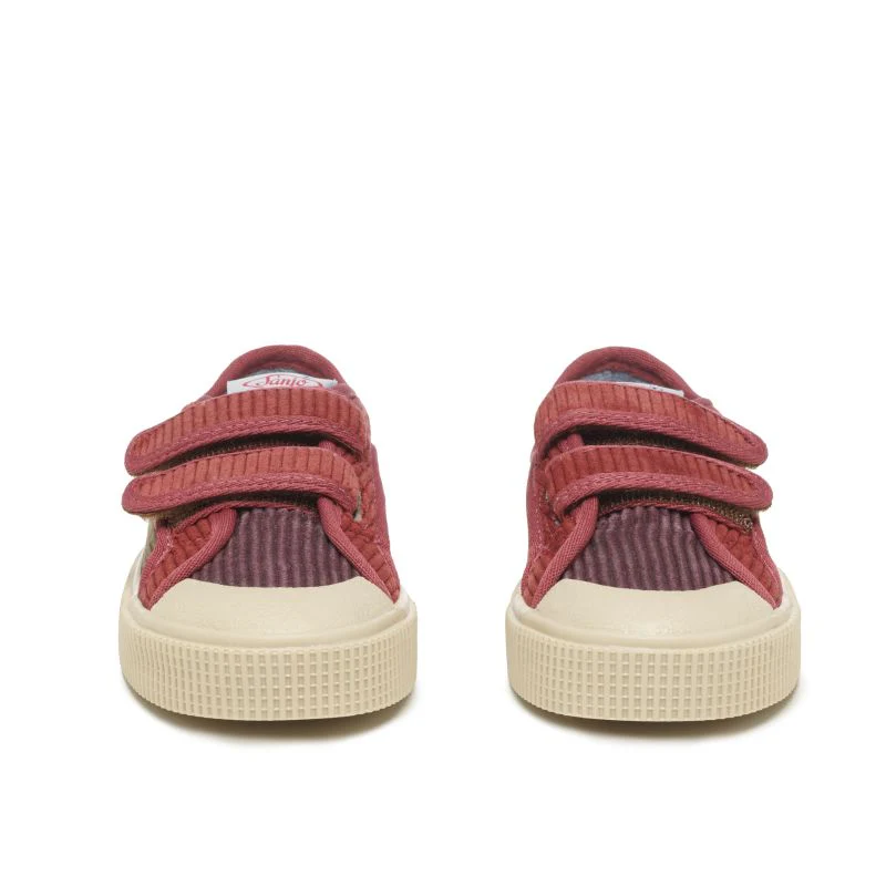 Sanjo Kids V200 Bombazine // Brown Tricolor - Image 3