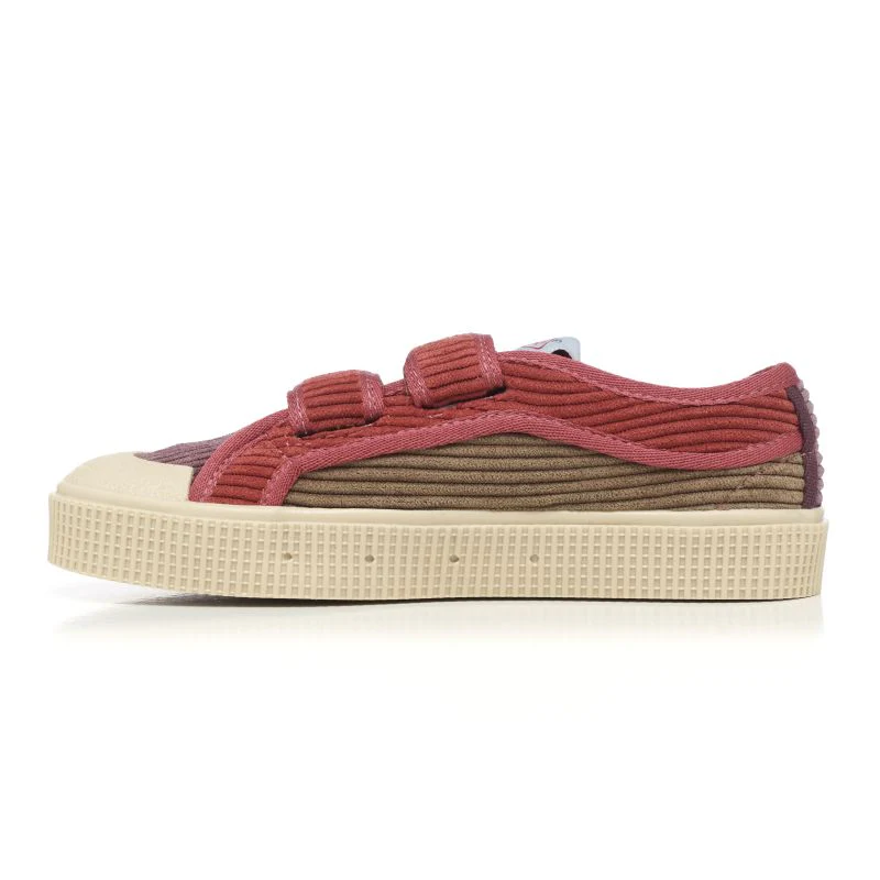 Sanjo Kids V200 Bombazine // Brown Tricolor - Image 4