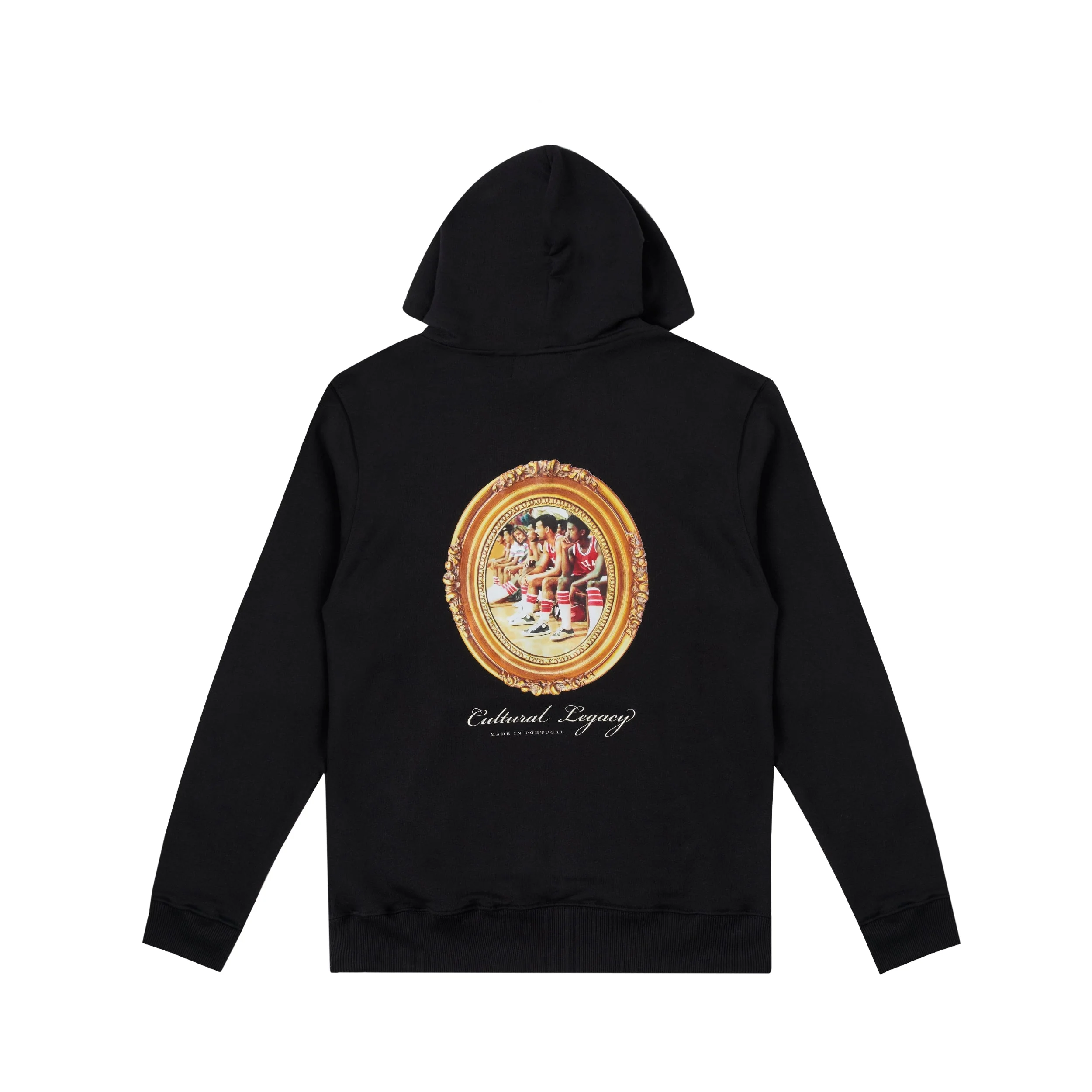 Sanjo Old Frame Hoodie // Black - Image 5