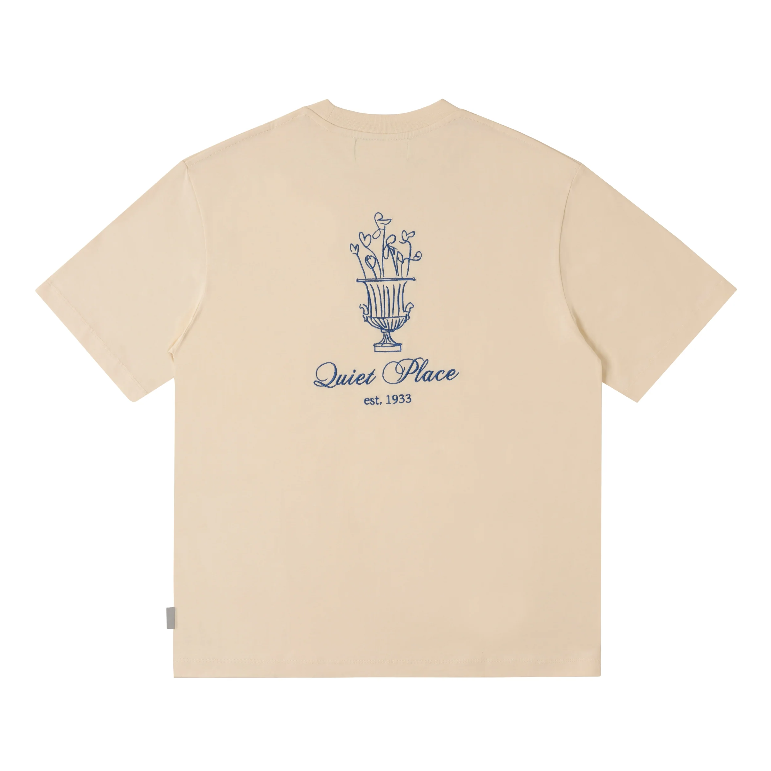 Sanjo Quiet Place T-shirt // Ecru - Image 3