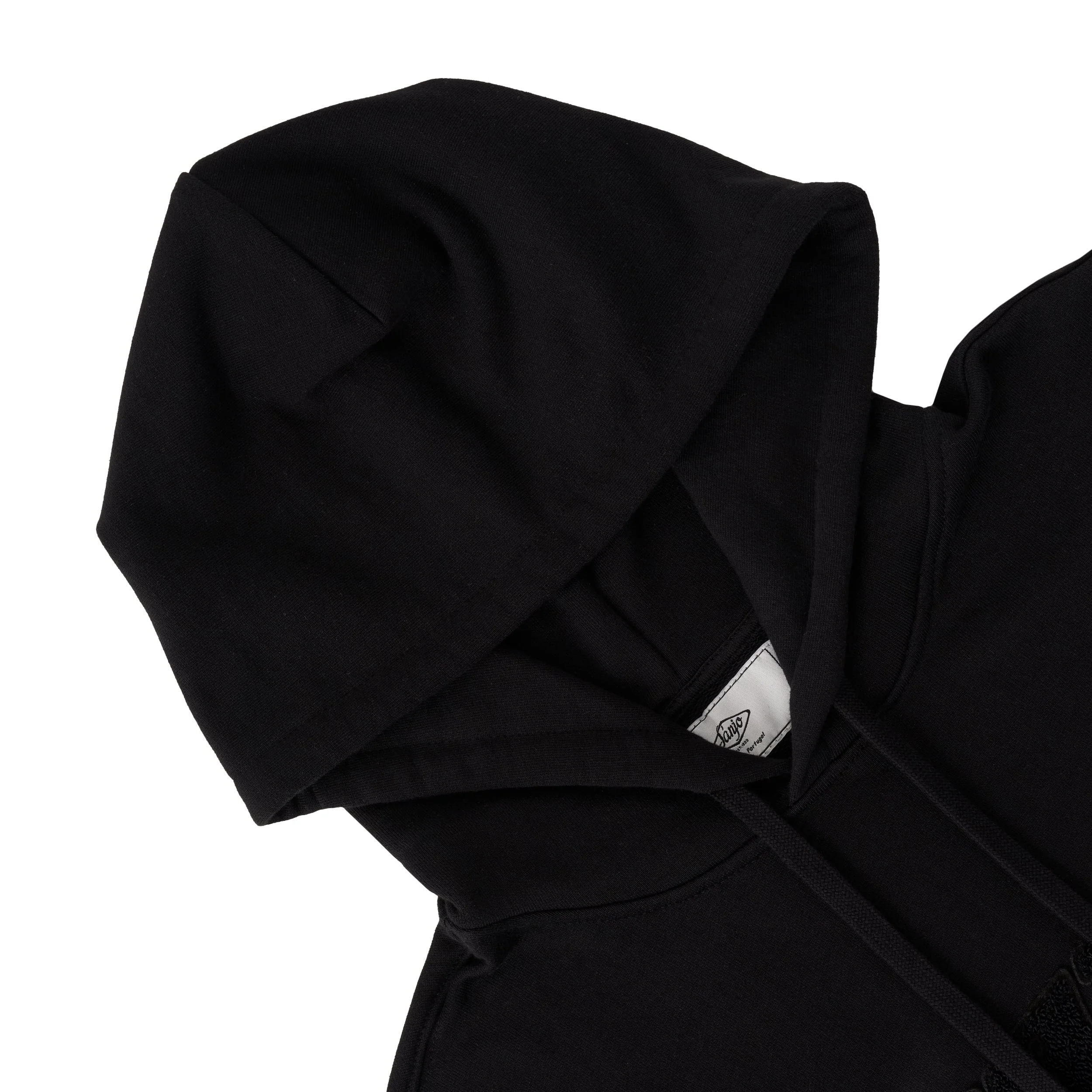 Sanjo Retro Sportswear Hoodie // Black - Image 3