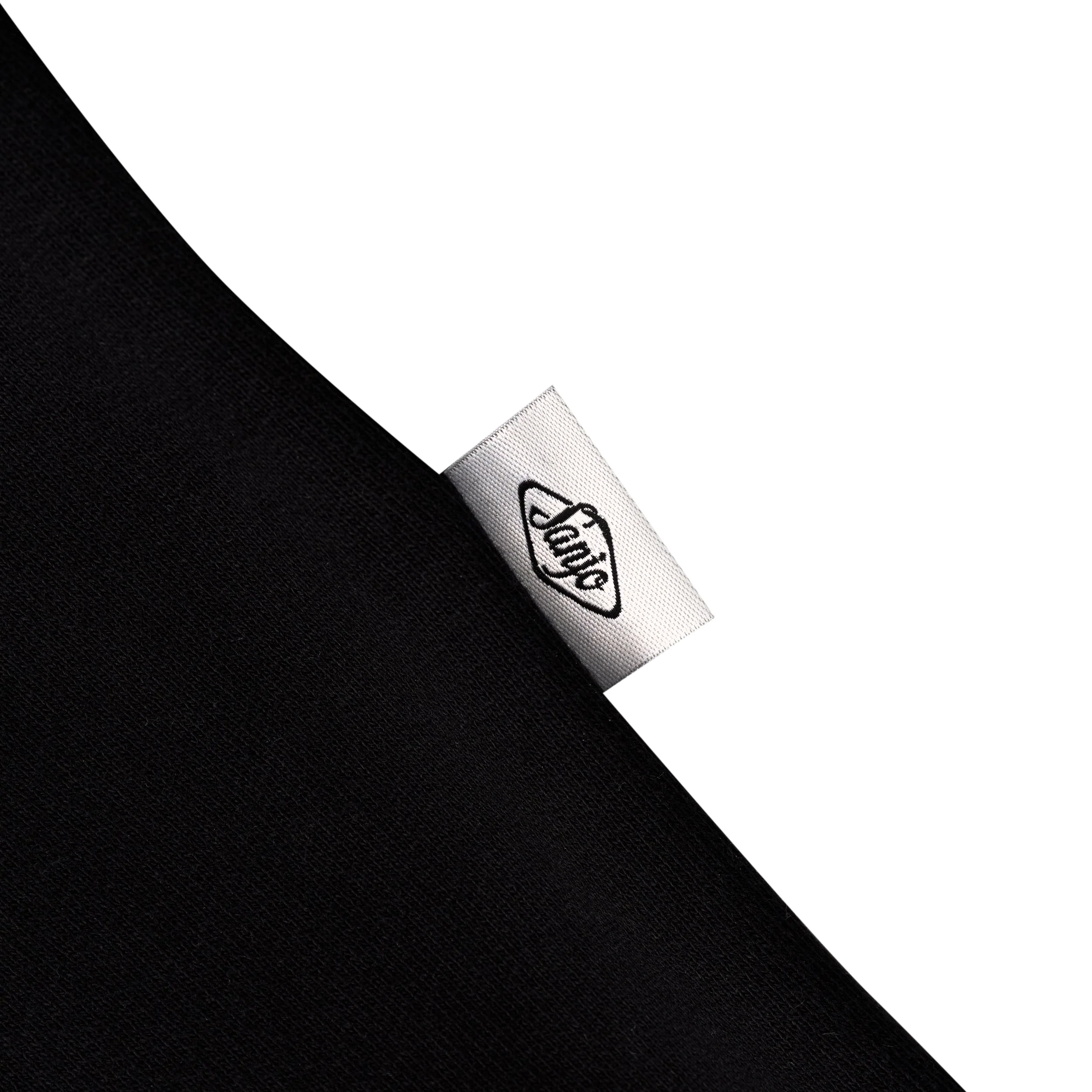 Sanjo Retro Sportswear Hoodie // Black - Image 4