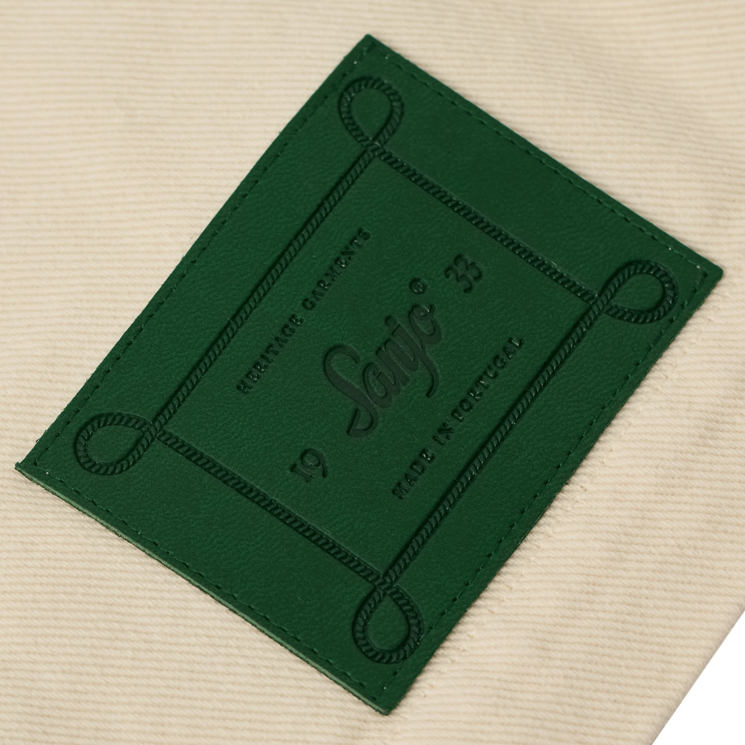 Sanjo Sport Patch Jacket // Ecru - Image 8