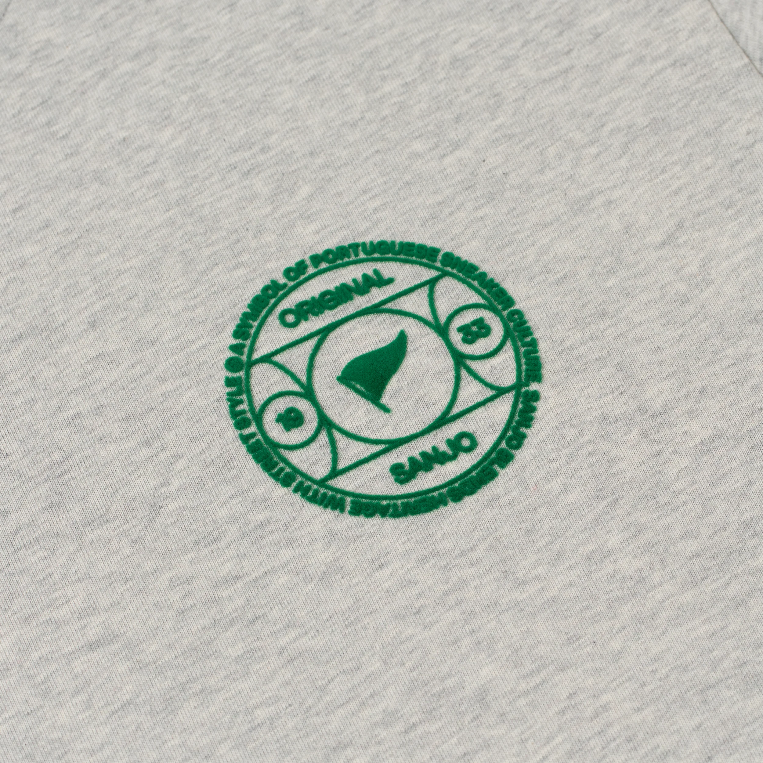 Sanjo Symbol Culture T-shirt // Grey - Image 4