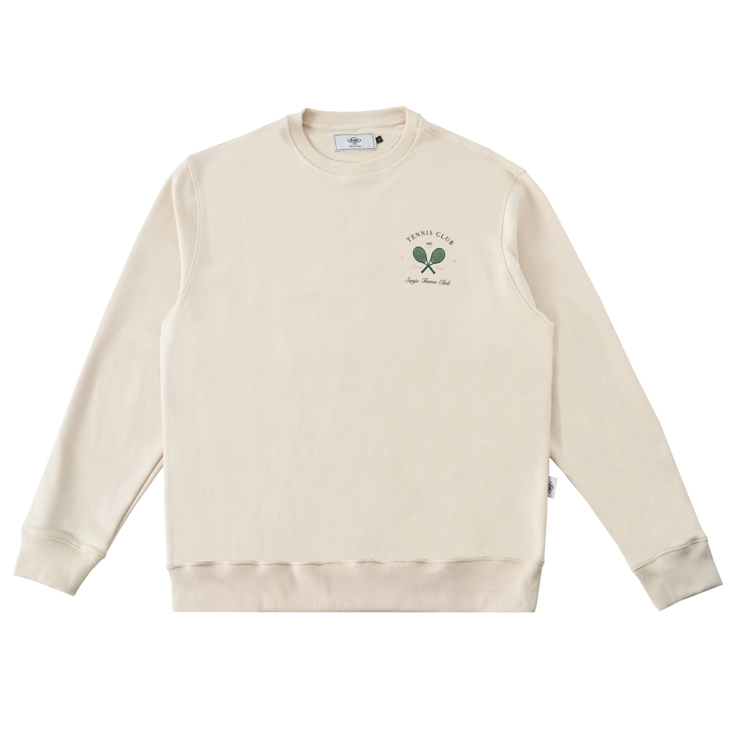 Sanjo Tennis Club Sweat // Ecru