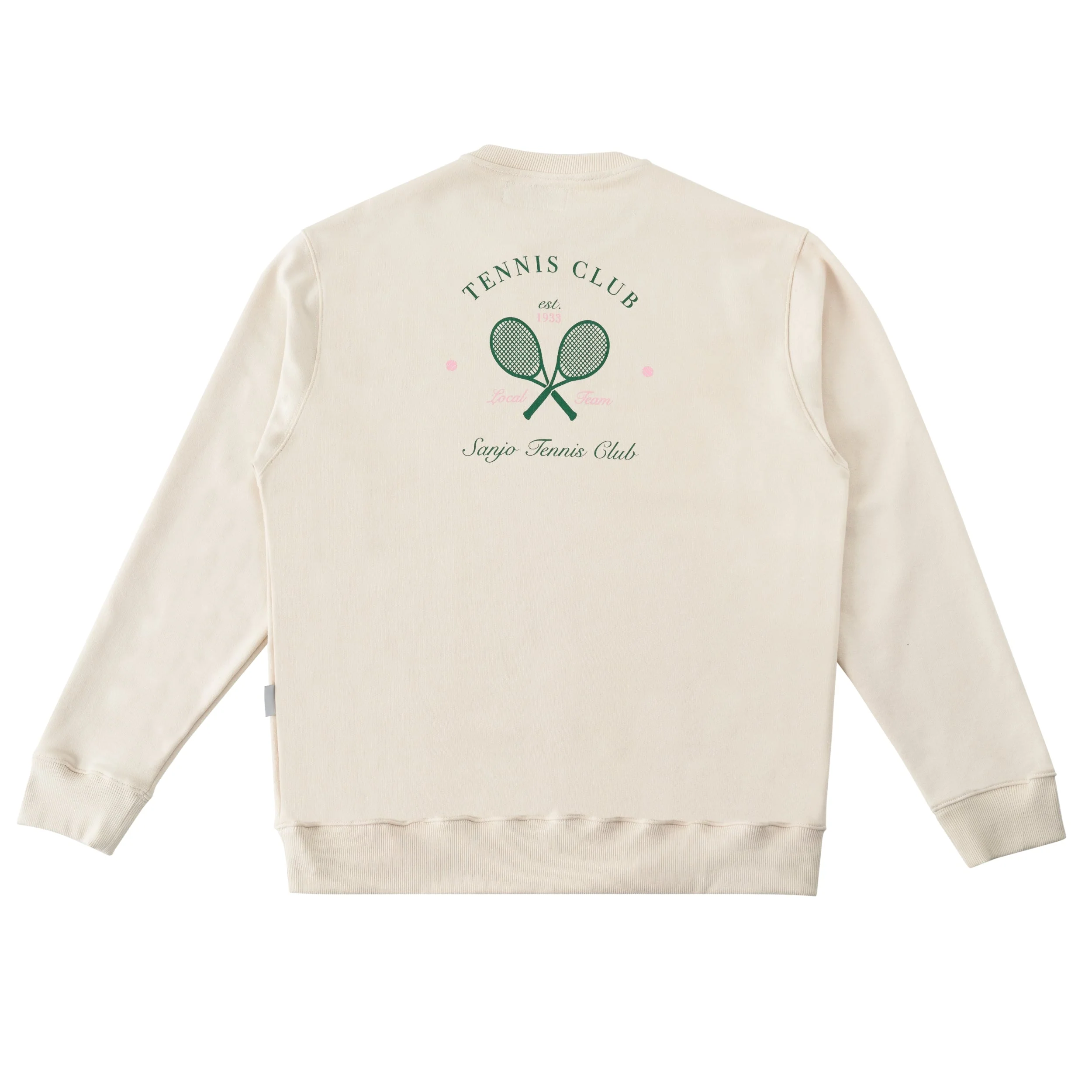 Sanjo Tennis Club Sweat // Ecru - Image 3