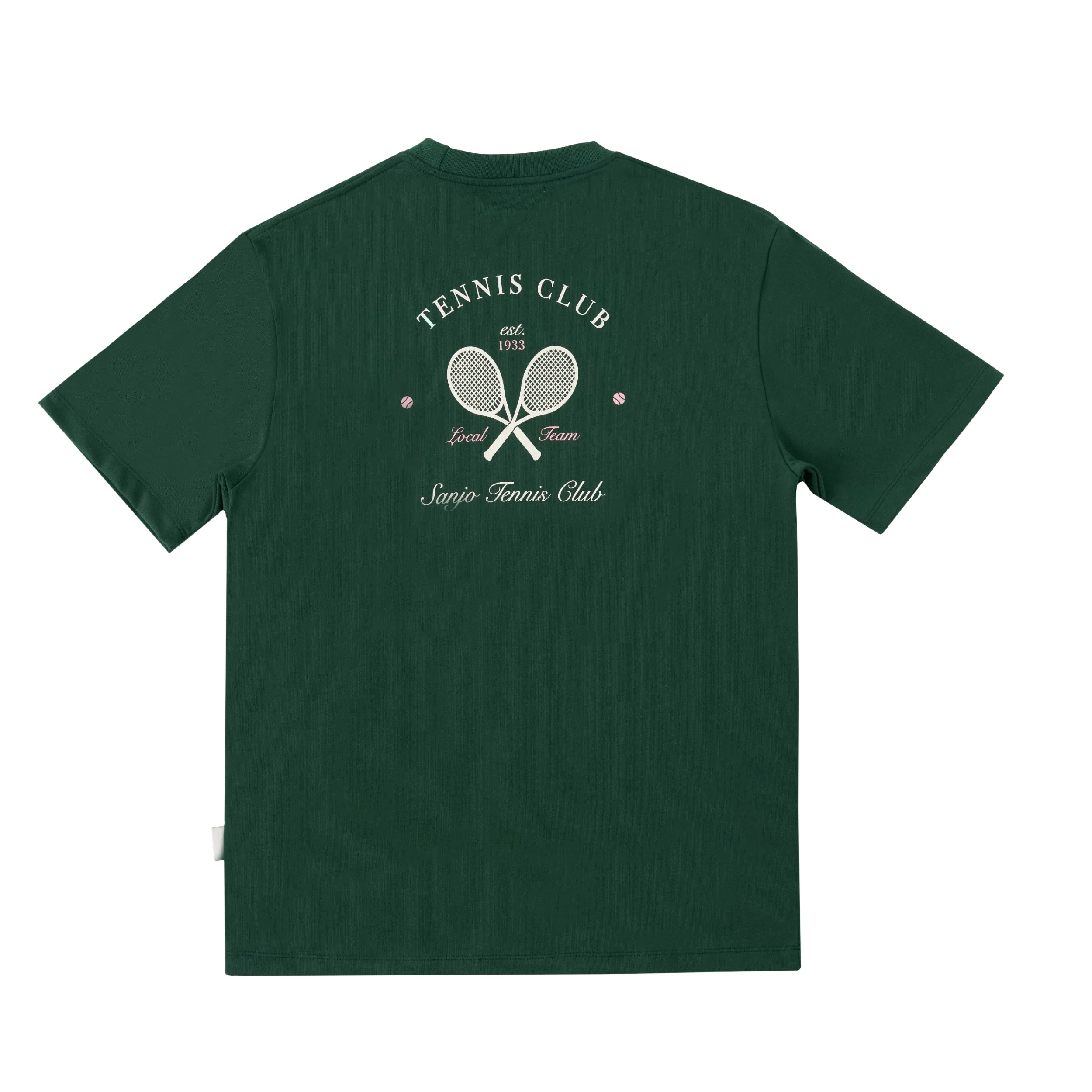 Sanjo Tennis Club T-shirt // Bottle - Image 3