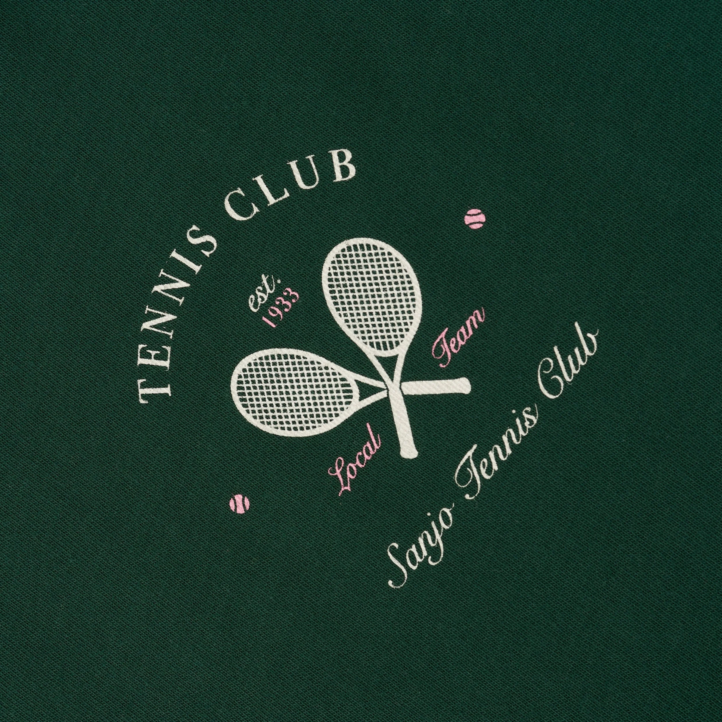 Sanjo Tennis Club T-shirt // Bottle - Image 5