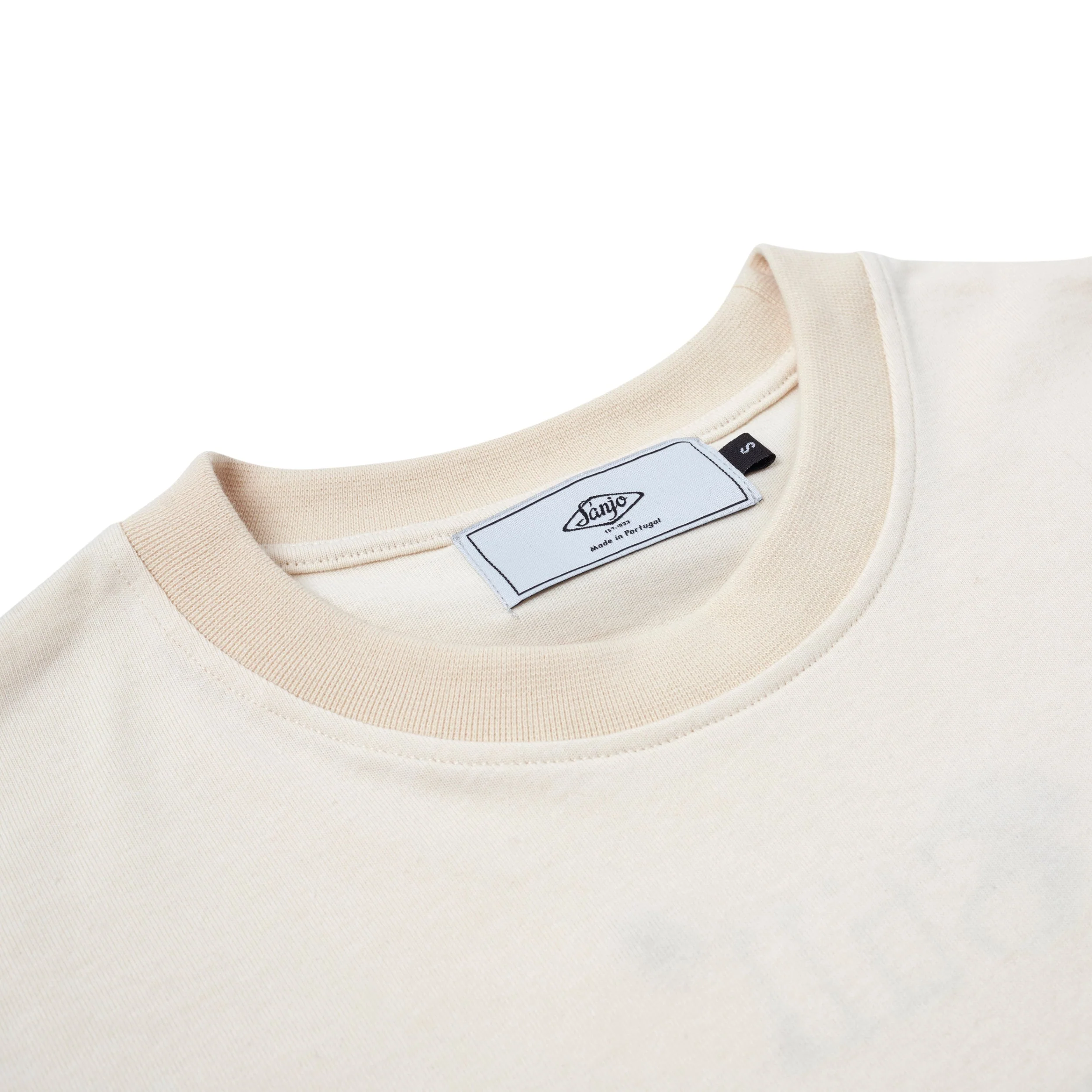 Sanjo Wild Flower T-shirt // Ecru - Image 3