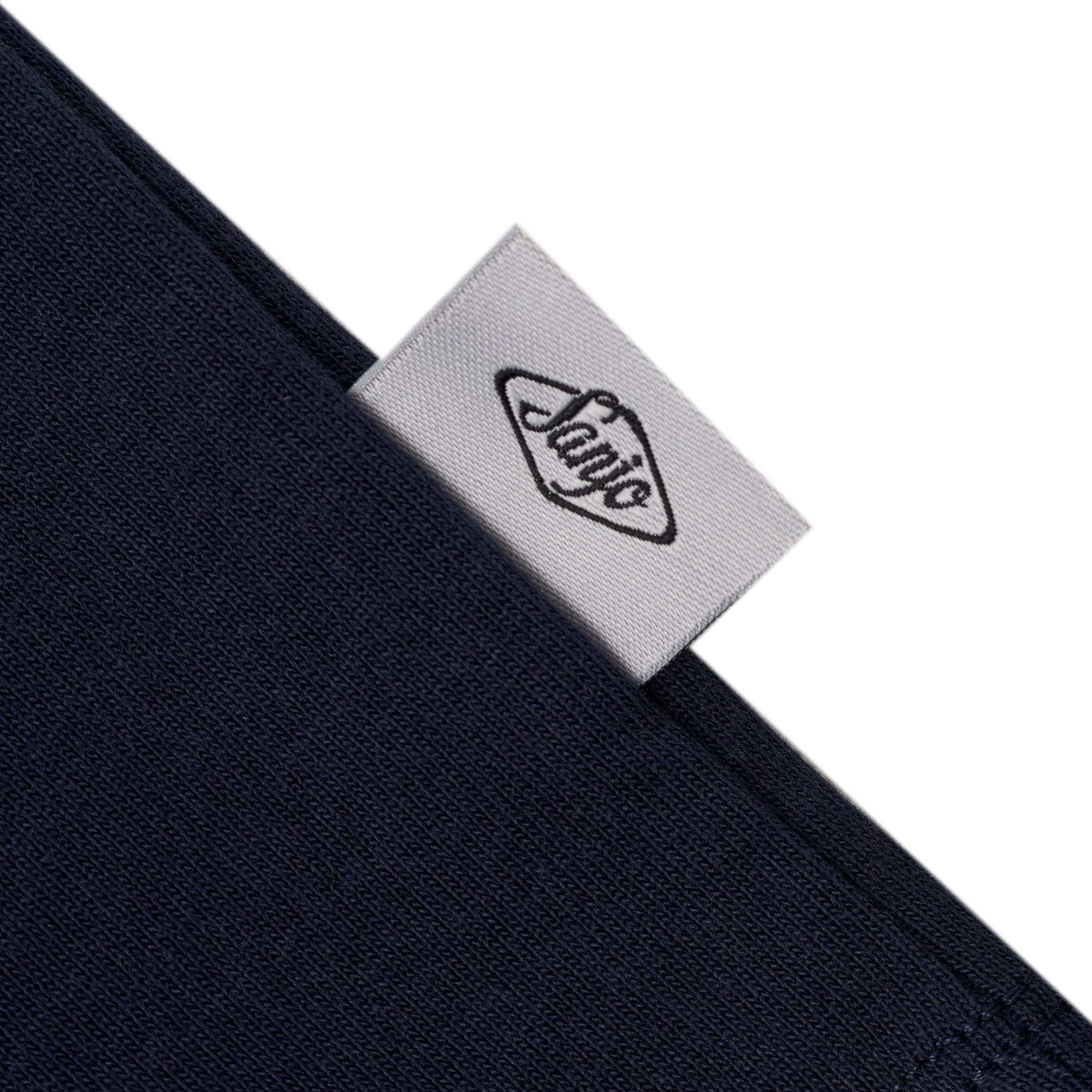 Sanjo Wild Flower T-shirt // Navy - Image 6