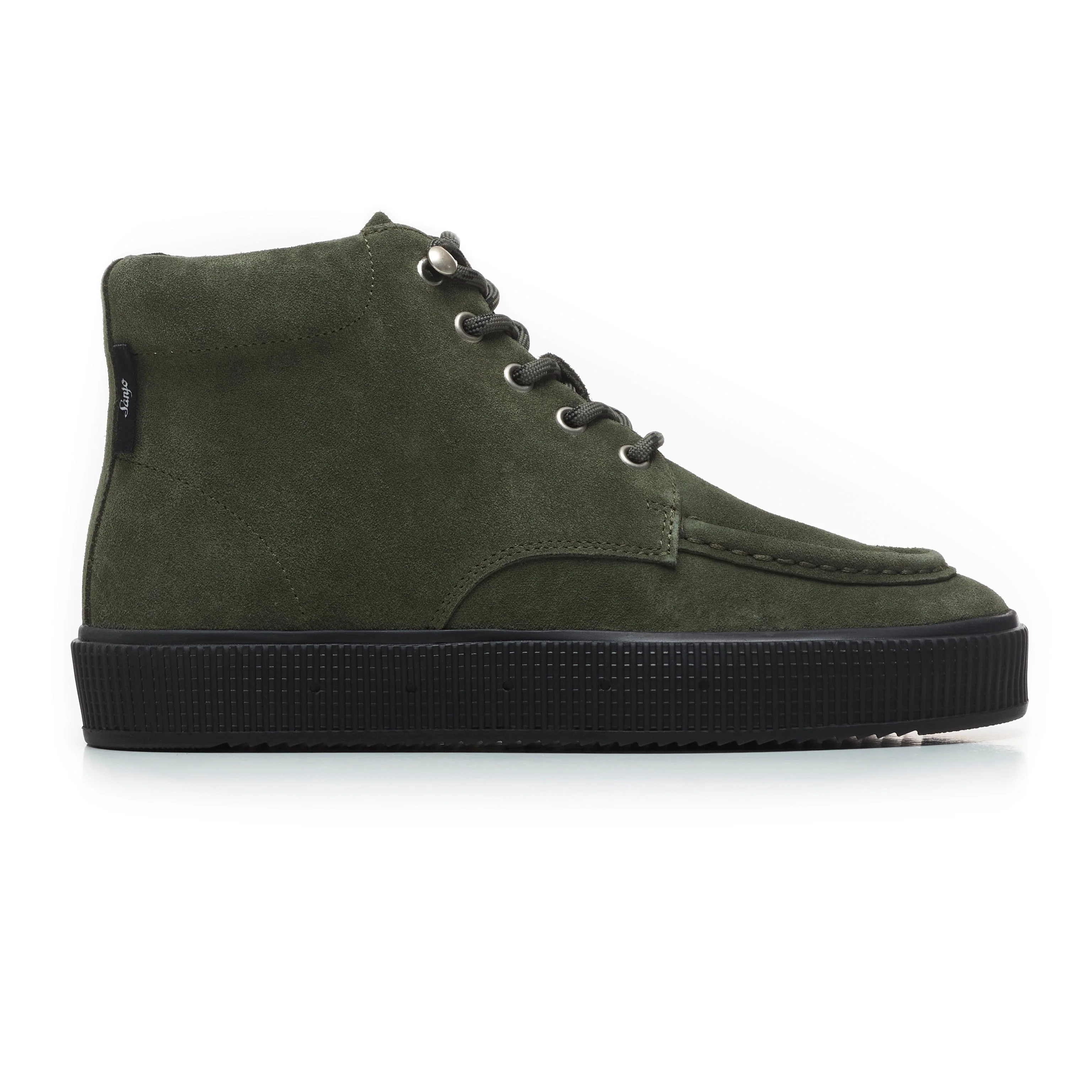 Sanjo Workwear Boot // Olive - Image 2