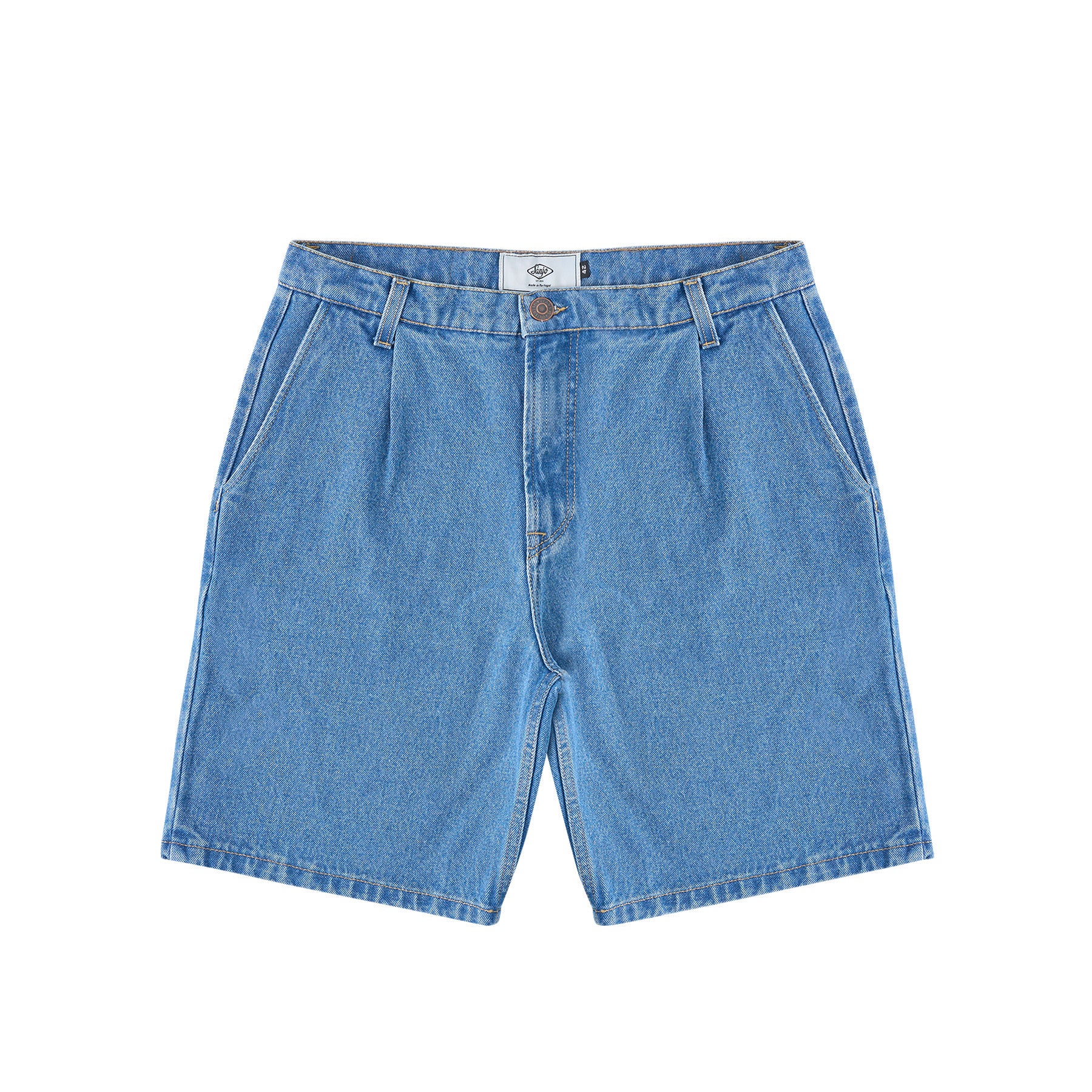 Sanjo Boxy Shorts // Medium Denim - Image 5