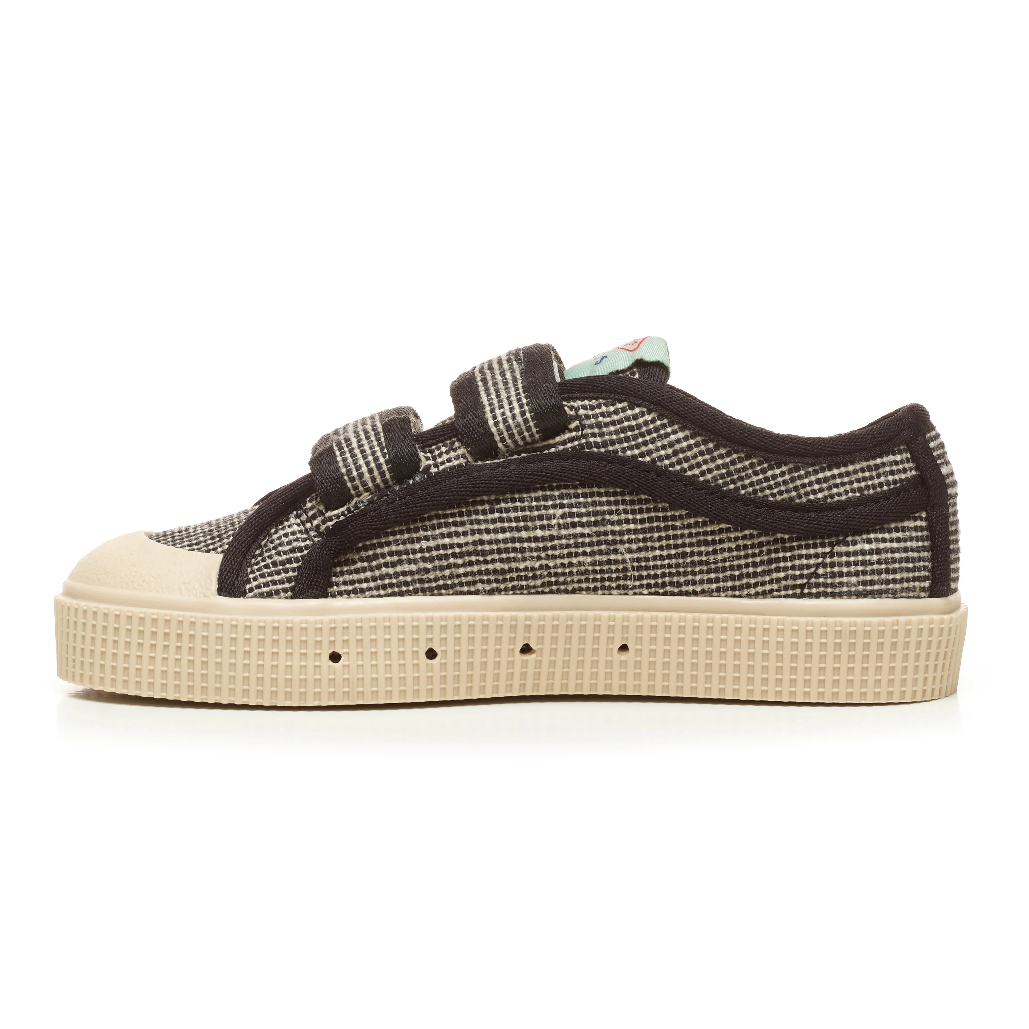 Sanjo Kids V200 Linen // Black - Image 4