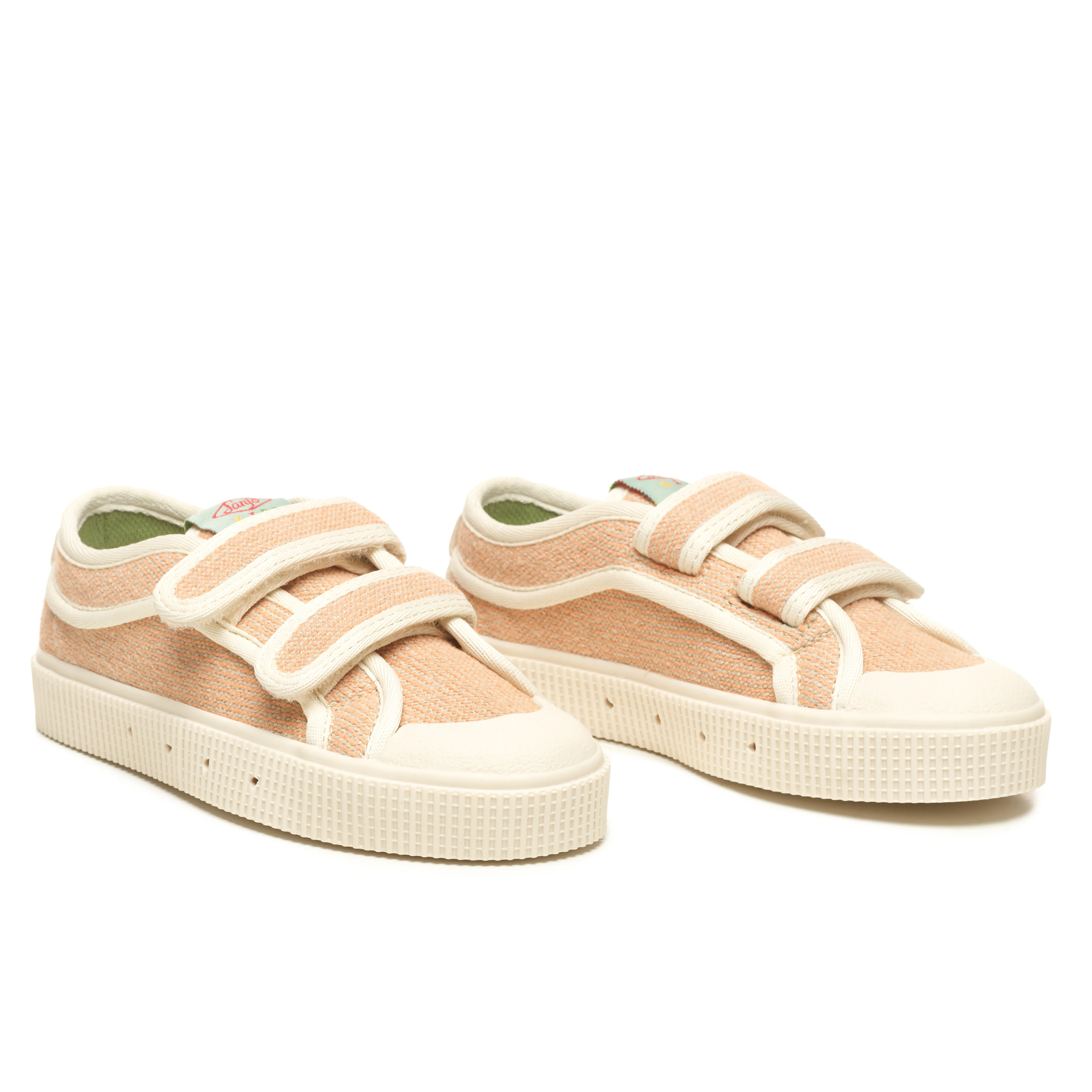 Sanjo Kids V200 Linen // Nude - Image 5